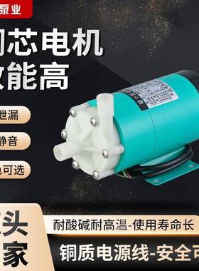 MP-15RN微型磁力驱动循环泵防腐蚀水泵耐酸碱化工泵