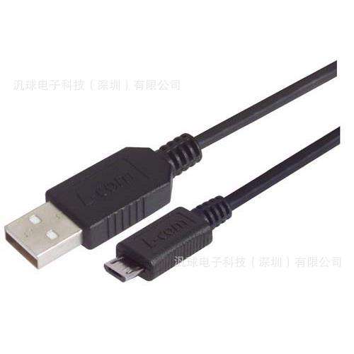 CSMUAZMICB-05M L-COM 0.5米低烟无卤USB线缆连接器 现货