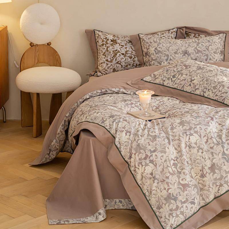 秋冬季法式复古风100支全棉磨毛四件套纯棉加厚保暖床单床上用品4,鲜花速递/花卉仿真/绿植园艺,割草机/草坪机,淘宝优惠券,粉丝福利购,淘宝优惠卷
