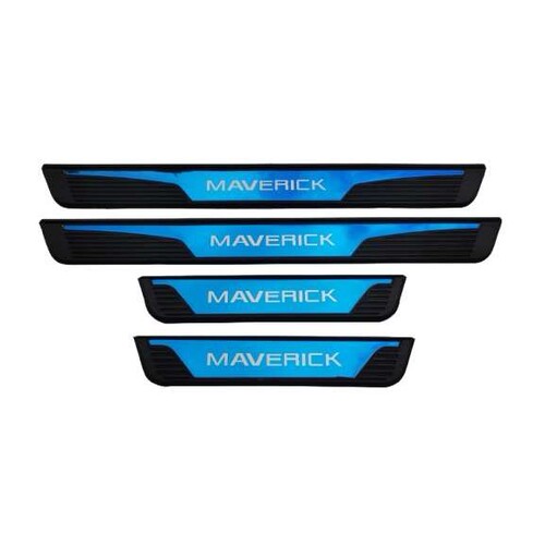 适用于福特MAVERICK门槛条迎宾踏板改装专用后护板防护装饰条