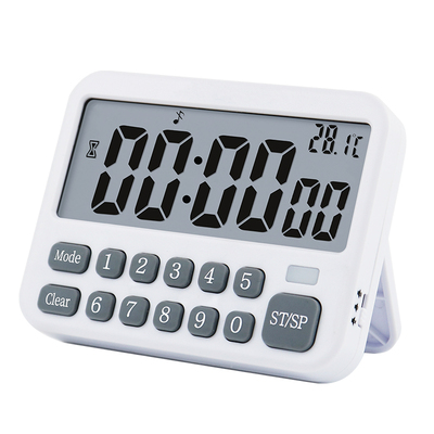 大屏计时器多通道厨房专用学生学习时间管理款震动闹钟定时器三组