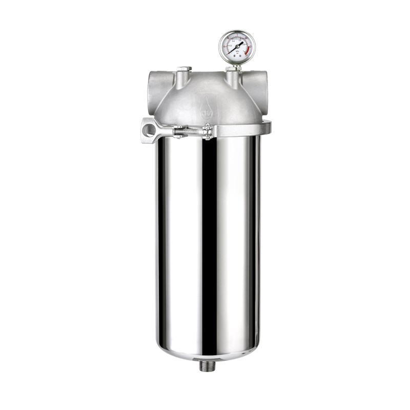 不锈钢家用前置过滤器简易可拆洗过滤器拦截杂质净化水质