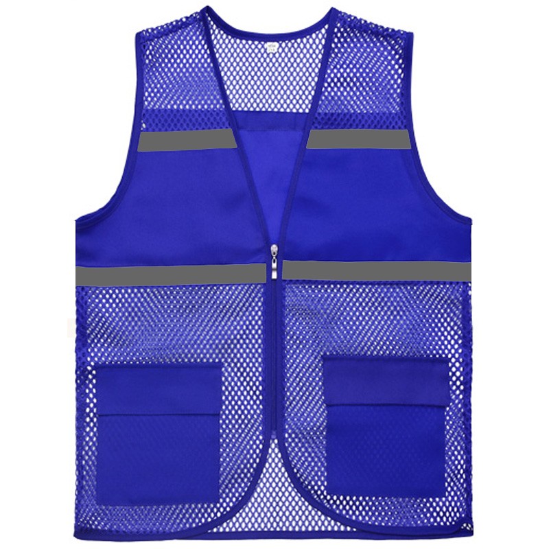 透气网布志愿者马甲定制工作服义工反光背心安全衣服定做印字logo