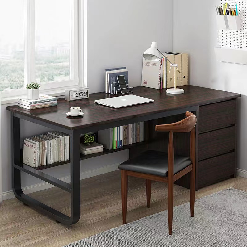 书桌电脑台式简易学习桌学生经济型家用卧室房间写字台办公室桌子