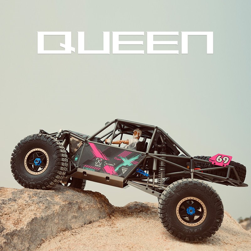 Capo U4管架X女王1/8全金属攀爬车越野车CD1582X遥控RC模型