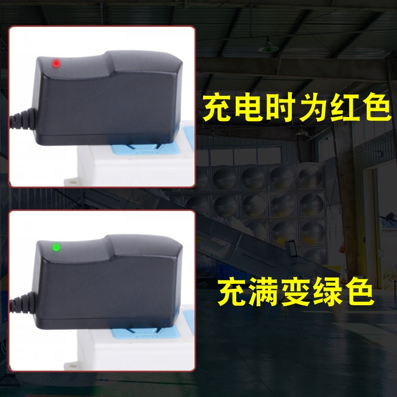 头灯充电器4.2v 3.7v 8.4v圆孔夜钓灯锂电池手电筒配件充电线通用