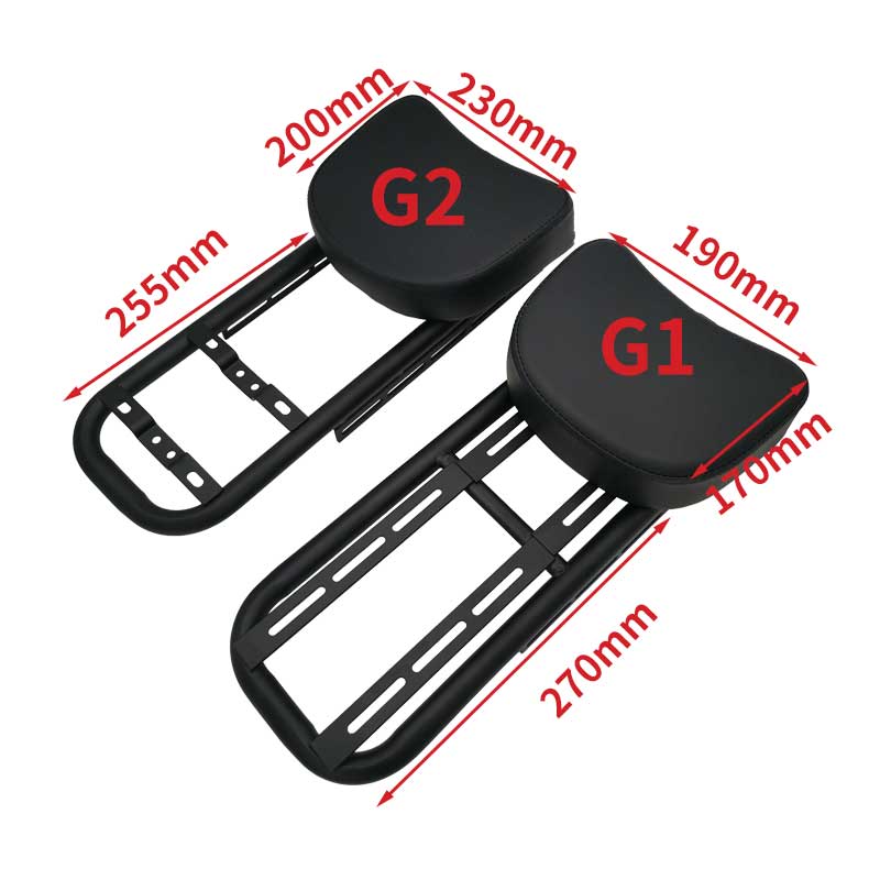 适用雅迪新国标电动车尾箱架延长后座支架深远改装延长支架后货架