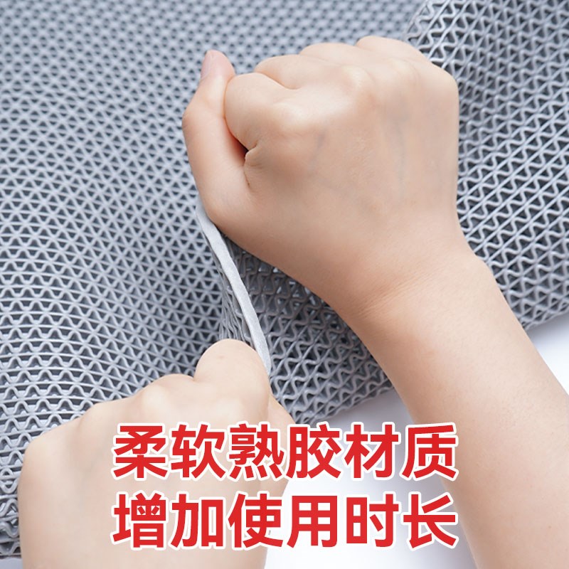 防滑地垫厨房厕所防滑垫浴室户外商用pvc镂空防水垫塑料地毯门垫