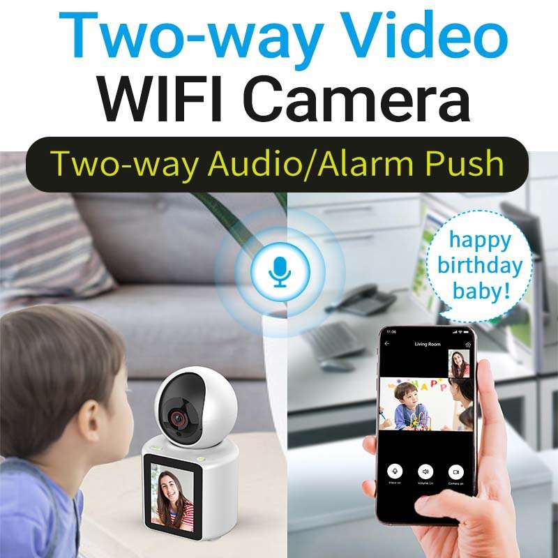Two-Way Video Calling Cameras Surveillance IP Wireless Cam