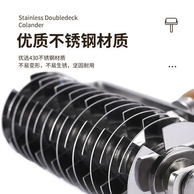 披萨打孔器不锈钢滚轮切面刀滚针烘焙面皮面包饼干滚刀排气扎孔器