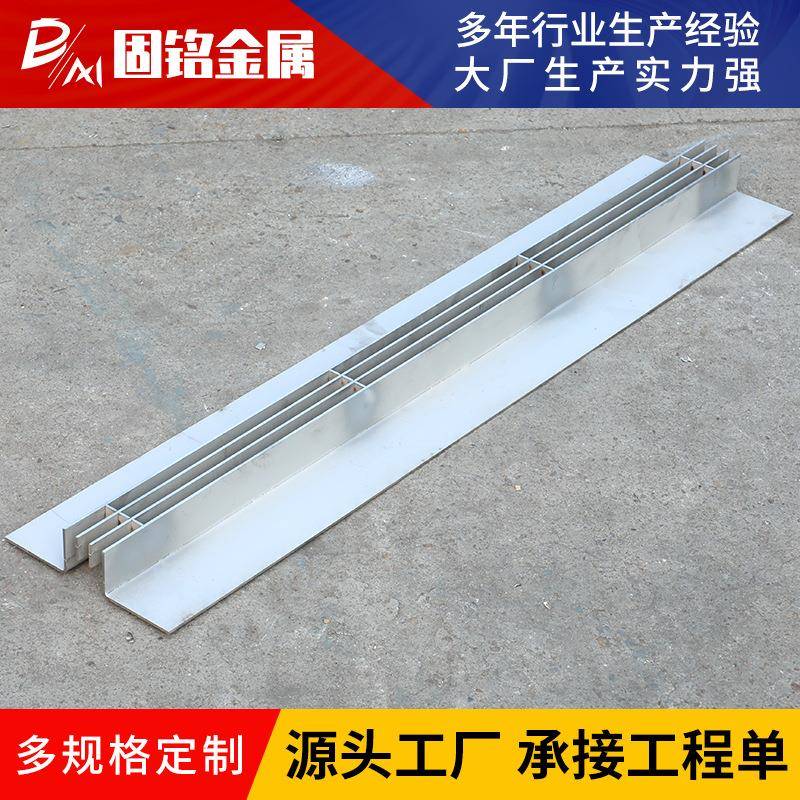 不锈钢线排水沟盖板水线槽弧形线排隐形缝隙式排水篦子线性盖板