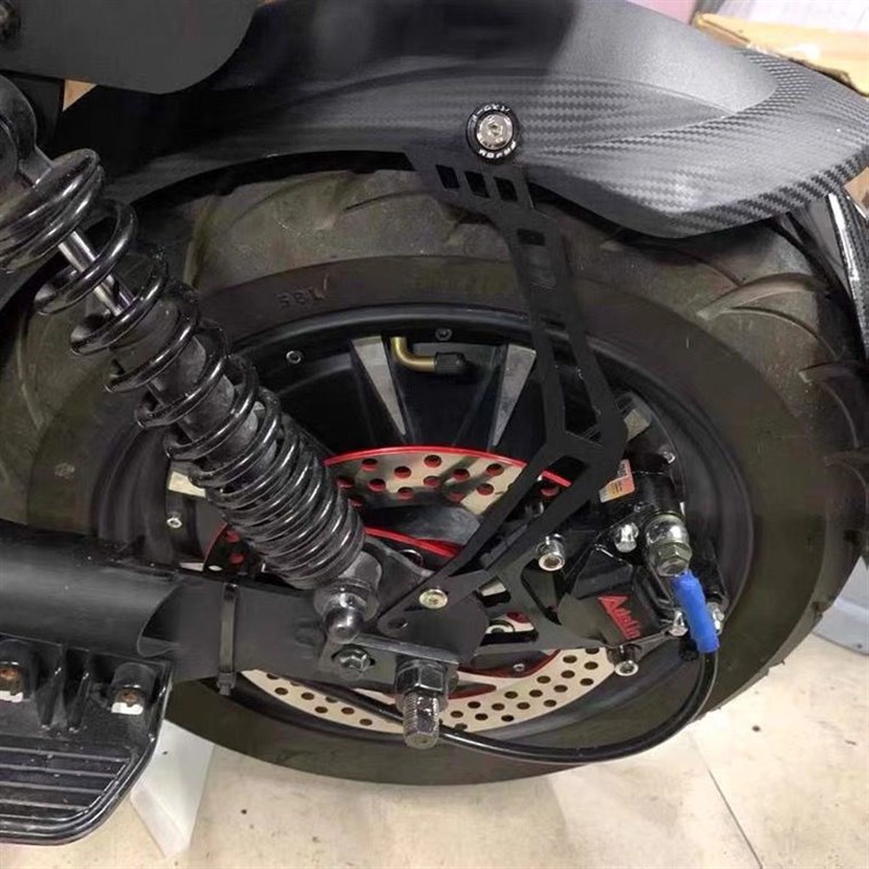 小牛U+B后挡泥前段板UQI+/U2九号机械师电动车改装后盾挡水版配件