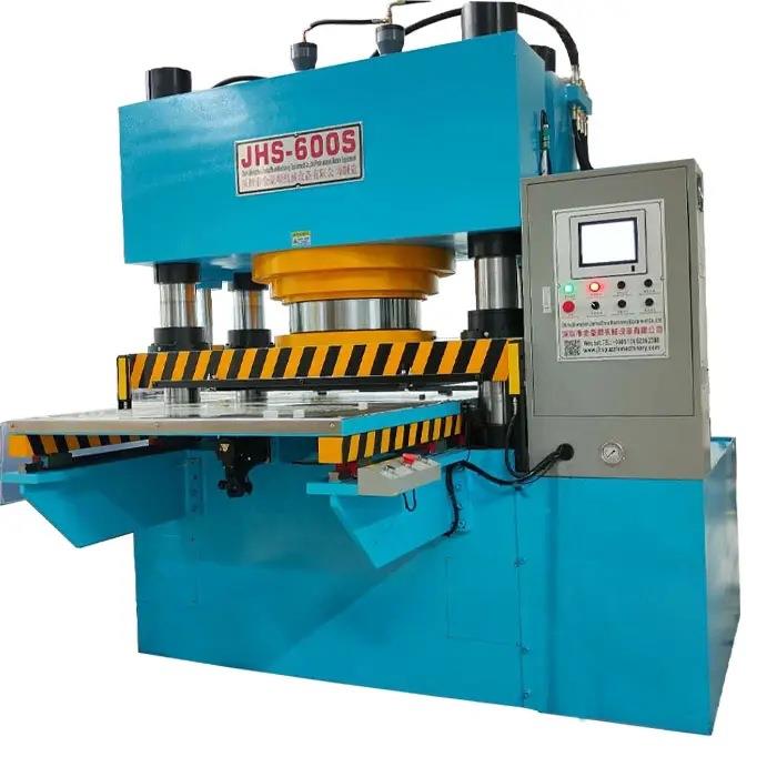 热卖拼图1000块切割大吨位液压机设备打散包装一体式