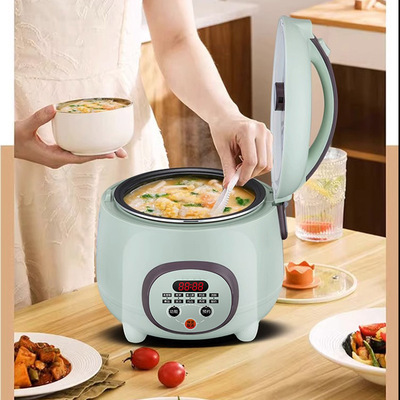 智能电饭煲0.6L迷你电饭锅小型不粘锅110V220V源头工厂Ricecooker