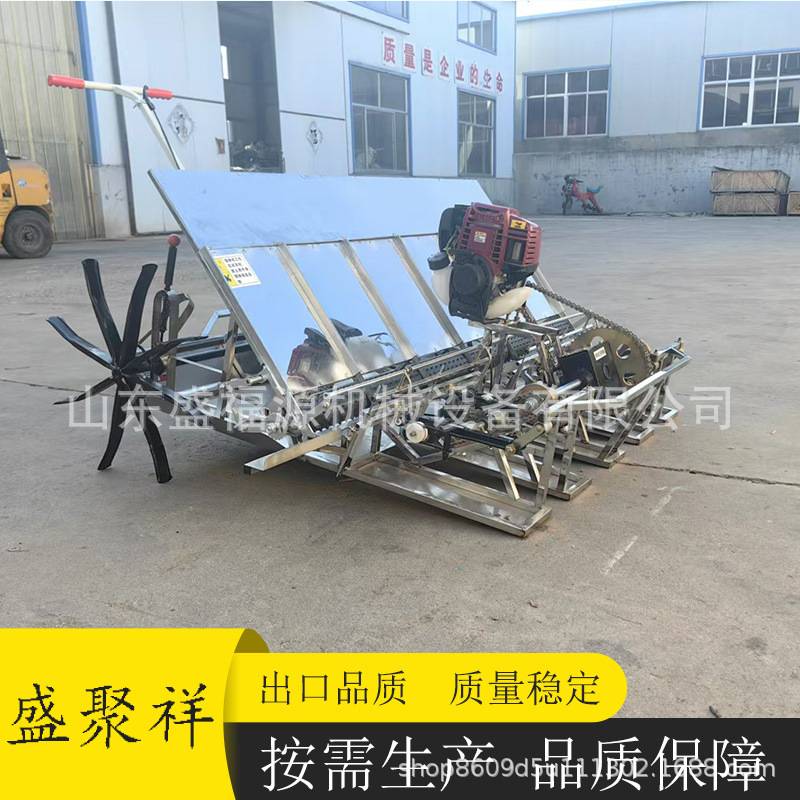 源头厂家水稻器 手推式插秧机 梯田插秧机器 6行水上漂插秧机