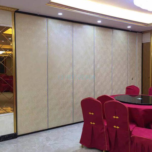 3酒店移动隔断墙 饭店包厢折叠屏风宴会厅收藏移门览馆活动展板