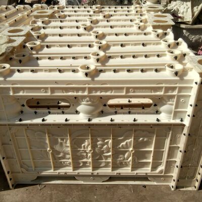 水泥河道护栏模具预制大桥栏板模型欧式罗马栏杆柱路堤防护型磨具