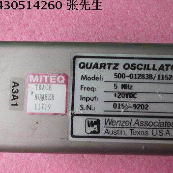 Wenzel Associates 500-01283B/115249 射频 5MHz OCXO 恒温晶振