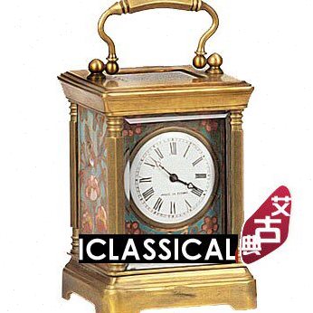 钟表 仿古钟表 古典钟表 机械座钟 小型皮套钟