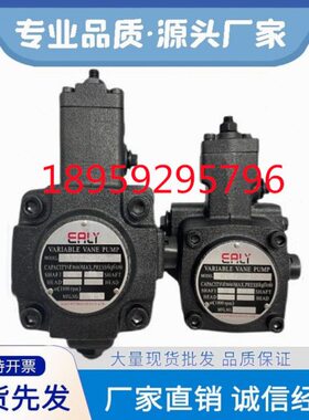 台湾EALY弋力VPE/VPOE-F08A 12B 15C 20D 30CX 40DX-10T 7T叶片泵