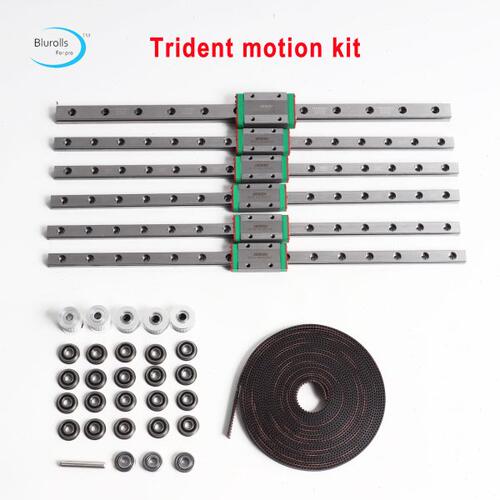 VORON Trident 3D打印机三叉戟传动套件 Hiwin导轨 gates同步带