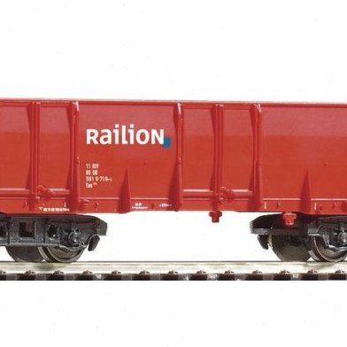 PIKO 57750 高边敞车"Railion" 涂装(德国联邦铁路)HO1:87