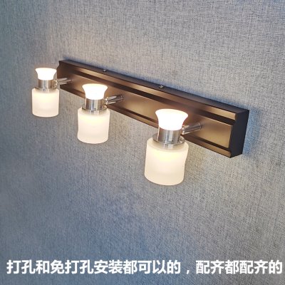 镜前灯led卫生间浴室洗漱台洗手间厕所可免打孔简约北欧镜子灯具