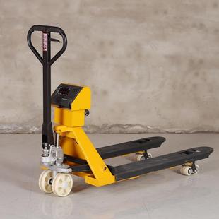 地牛手动搬运车托盘推车小型简易单轮双轮半电动液压托盘装卸叉车
