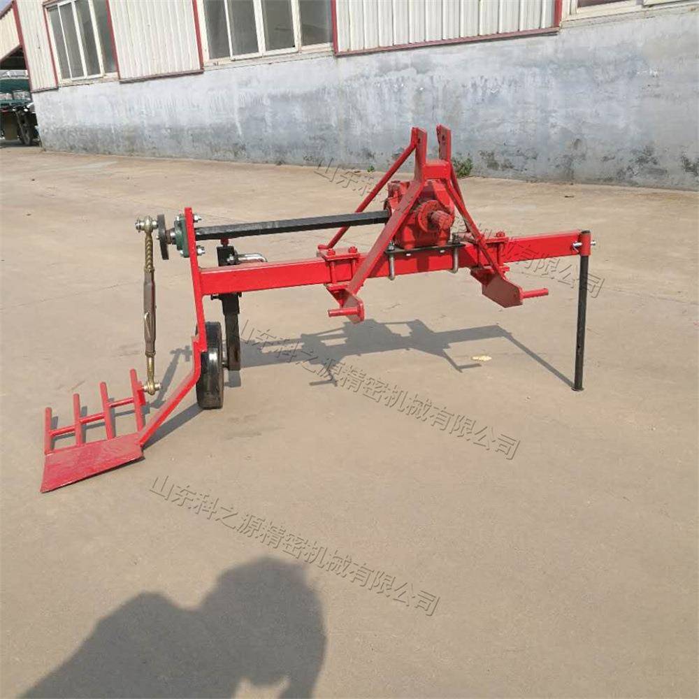 农用拖挂式大葱收获机Harvester大棚新鲜葱姜自动化挖葱机