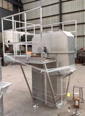 板链式斗式提升机NE型贝壳粉进料垂直提升机TH型矿粉提升设备