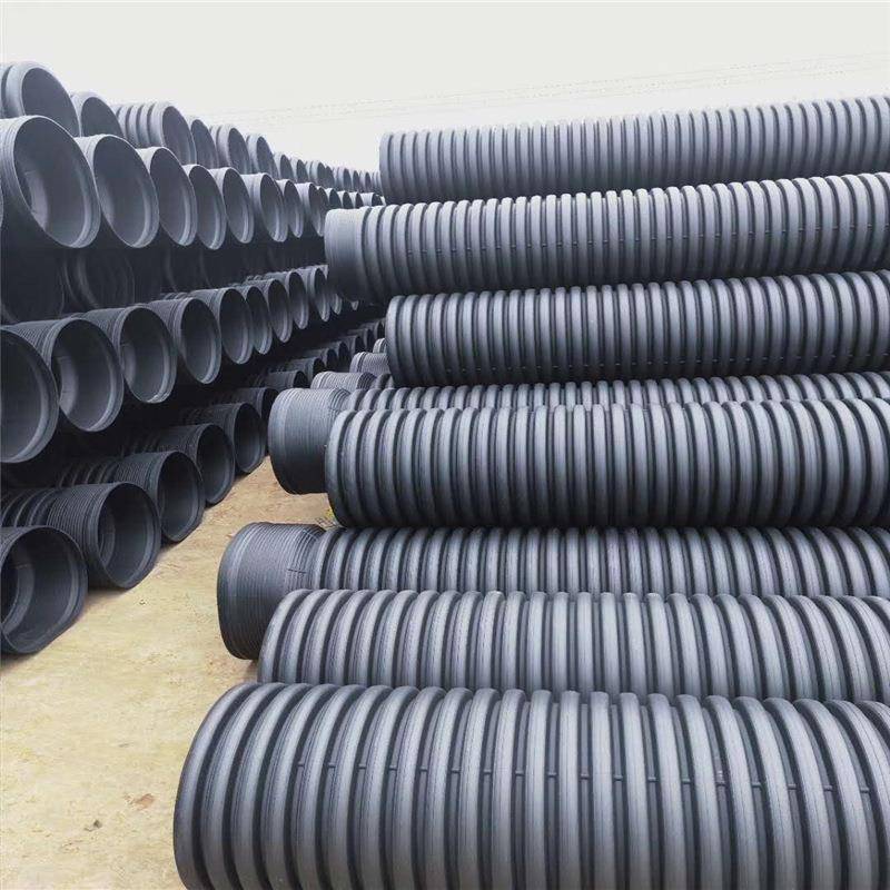 HDPE钢带增强螺旋波纹管DN900市政工程大口径排水排污钢带管