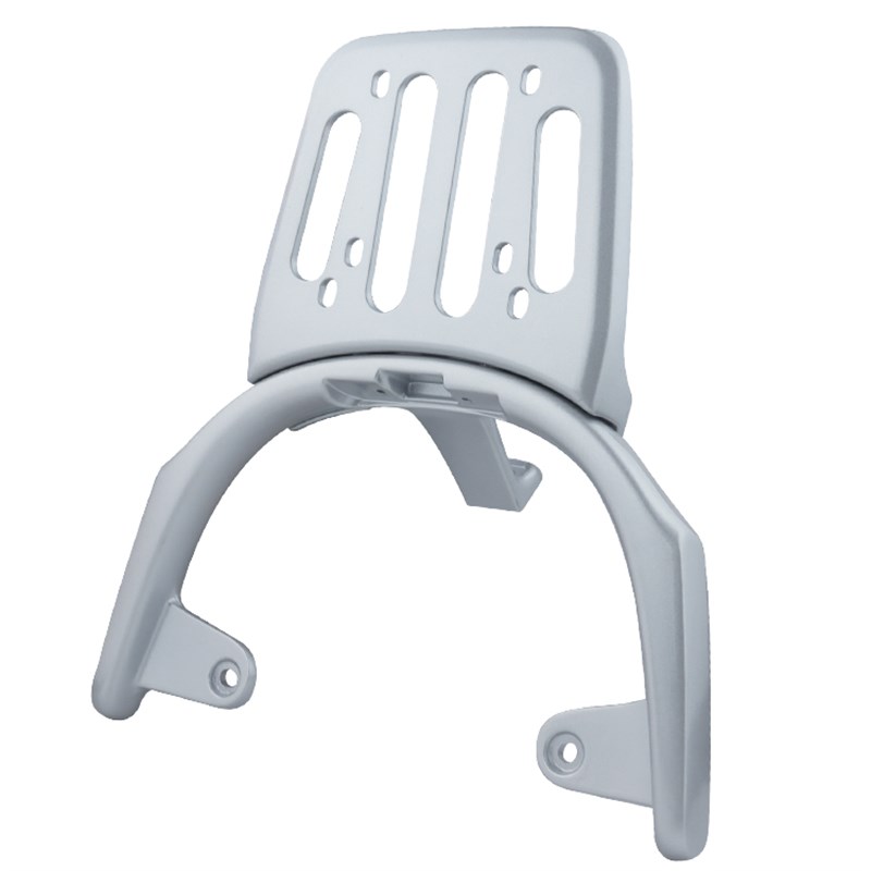 新日电动车赫本尾箱架后货架载物架铝合金尾架行李架原厂原装配件