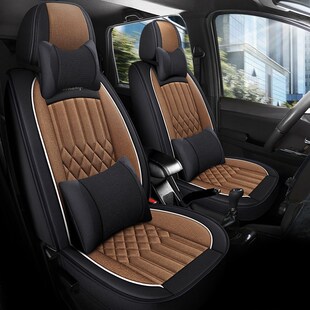 东风风光330座套七座专用四季通用汽车坐垫全包座椅座垫布艺亚麻