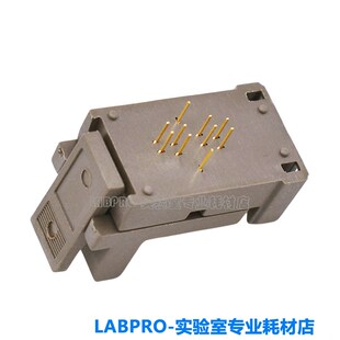 DFN8烧录座DFN3X3-8L(0.65)老化测试座IC芯片插座转接DIP带散热片