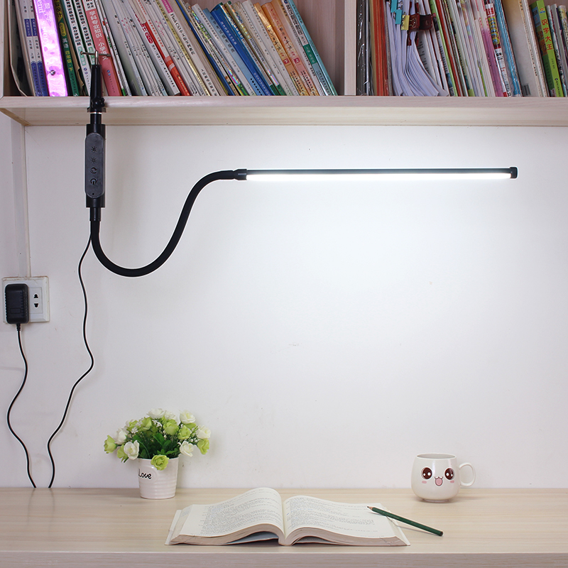 LED夹式小台灯美容美甲纹绣纹眉儿童学习阅读写字护眼书桌夹子灯