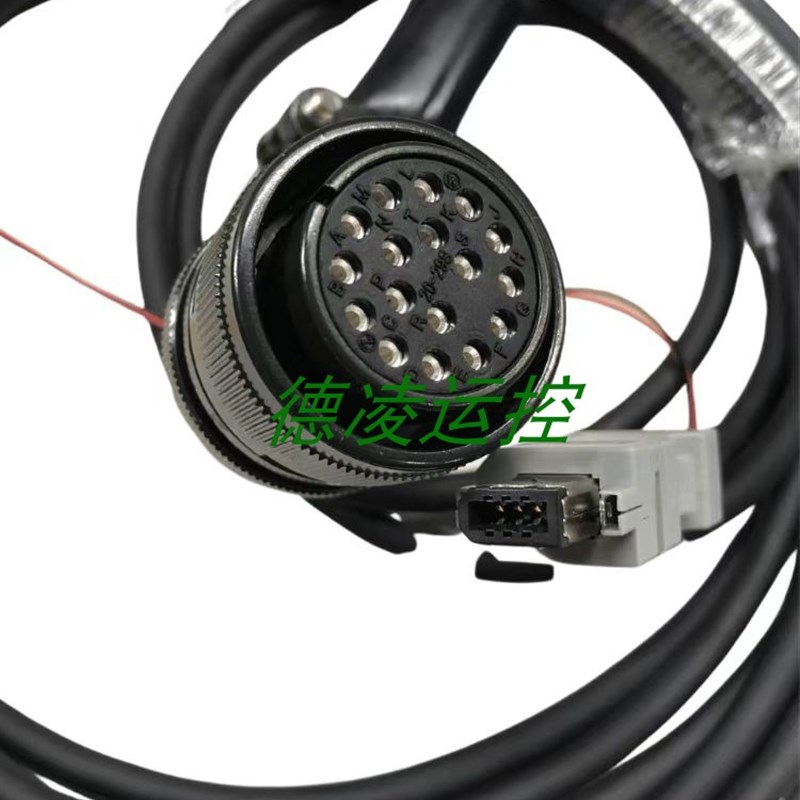 汇川SV660P/680/630P伺服驱动器连接MS1H3电机编码线S6-L-P121-3