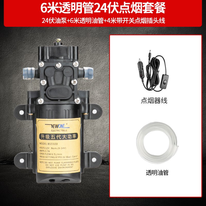 汽车油箱汽油柴油自吸泵水泵电动抽油泵抽油神器12v2R4V220V抽油