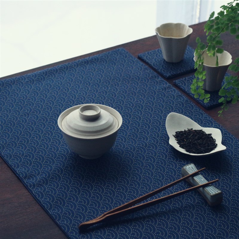 复古民族风日式古典禅意茶席茶z布麻布桌垫桌旗茶桌布杯垫布艺香