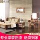 主卧大床现代轻奢1.8米双人藤木床卧室双门衣柜储物床头柜梳妆台