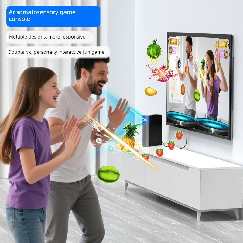 舞霸王体感游戏机AR摄像头肢体真人连电视新款家用双人无线手柄