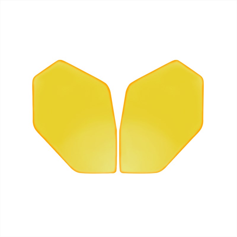 适用雅马哈 R1 R1M R6 MT10 改装大灯护片前头灯防护片车灯保护罩