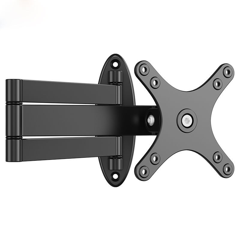 通用电脑显示器支架铝合金夹管式壁挂旋转伸缩电视机万向挂架包邮