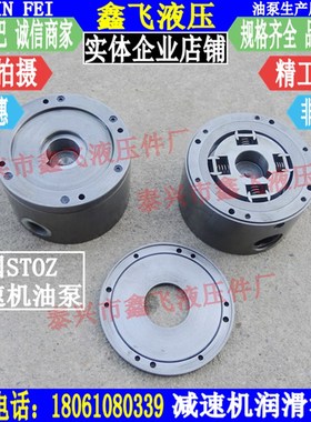 STOZ减速机齿轮油泵 叶片式双向润滑泵 减速器 弗兰德 矿上传送带