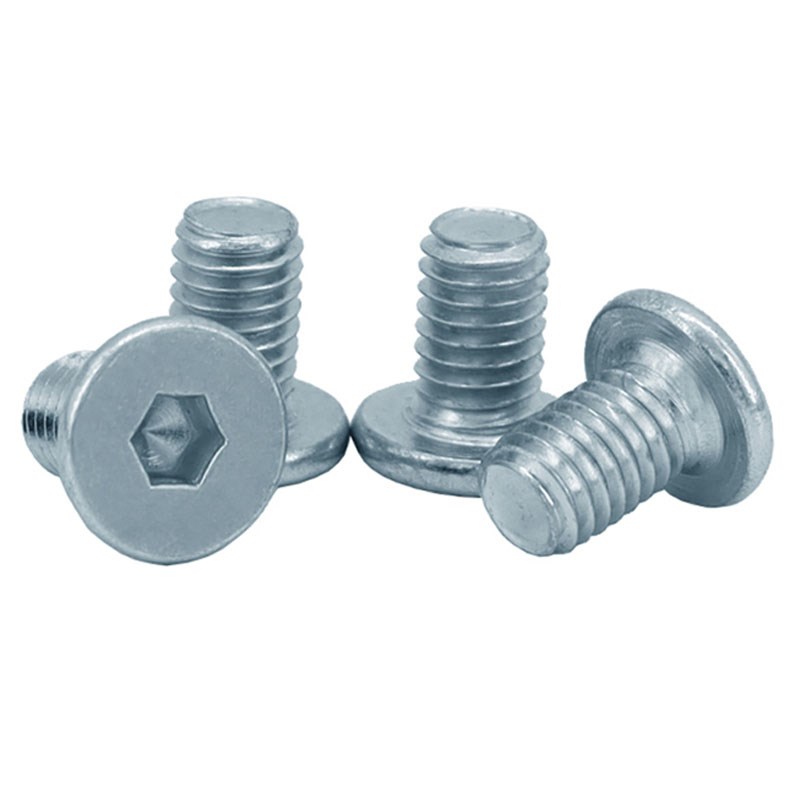 粗牙镀锌超短头内六角螺栓 CBSM5-6/8/10/12/14/16/20/25薄头螺丝