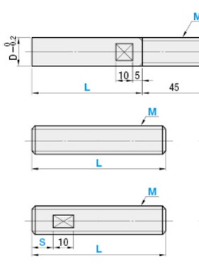 接近传感器用制动杆全螺纹型DGDGSF KDGSF DGMS KDGMS
