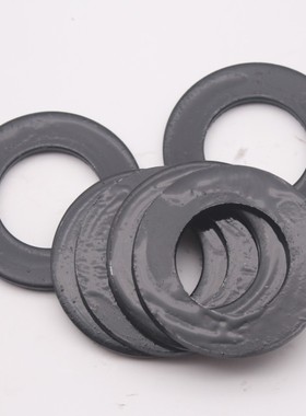 发黑高强平垫 垫片平垫圈介子M6 8 10 12 14 16 202430