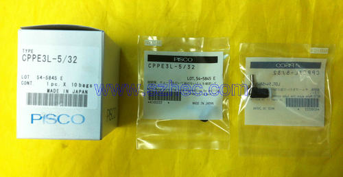 日本  PISCO  匹士克   连接型接头 CPPE3L-5/32 . 碧士克  正品