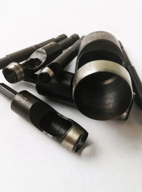 久力 电动皮带冲 电钻式打孔器 打洞器 皮革开孔器 木料冲子