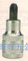 进口英国KENNEDY 1/2方 PZ3 米字套筒旋头 KEN-582-7866K