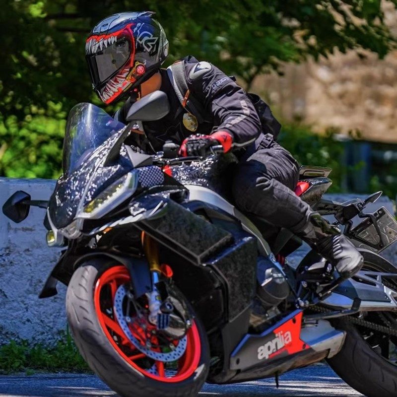 电动摩托车头盔秋冬季男女生3c认证个性四季骑士机车全盔日夜通用